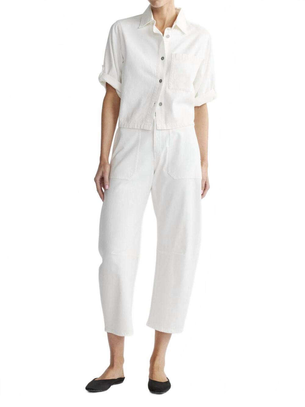 NEW DL1961 - WOMEN'S bilie easy barrel high rise 26’ jean in white